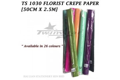 TS 1030 Twin Star Crepe Paper (50cm x 2.5m)